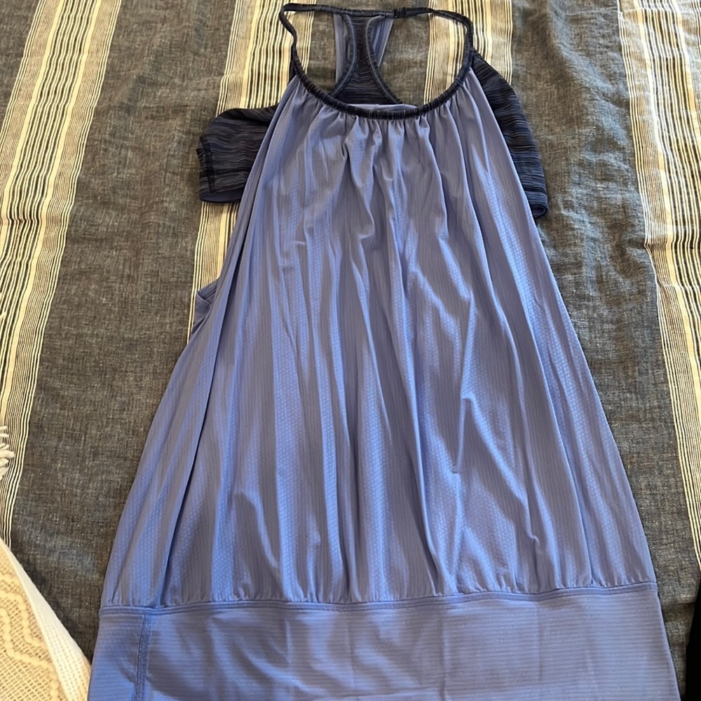 Like new tank top with sports bra attached